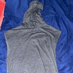 Topman Sleeveless Hoodie